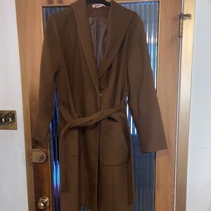 Classic Brown Trench Coat for Women